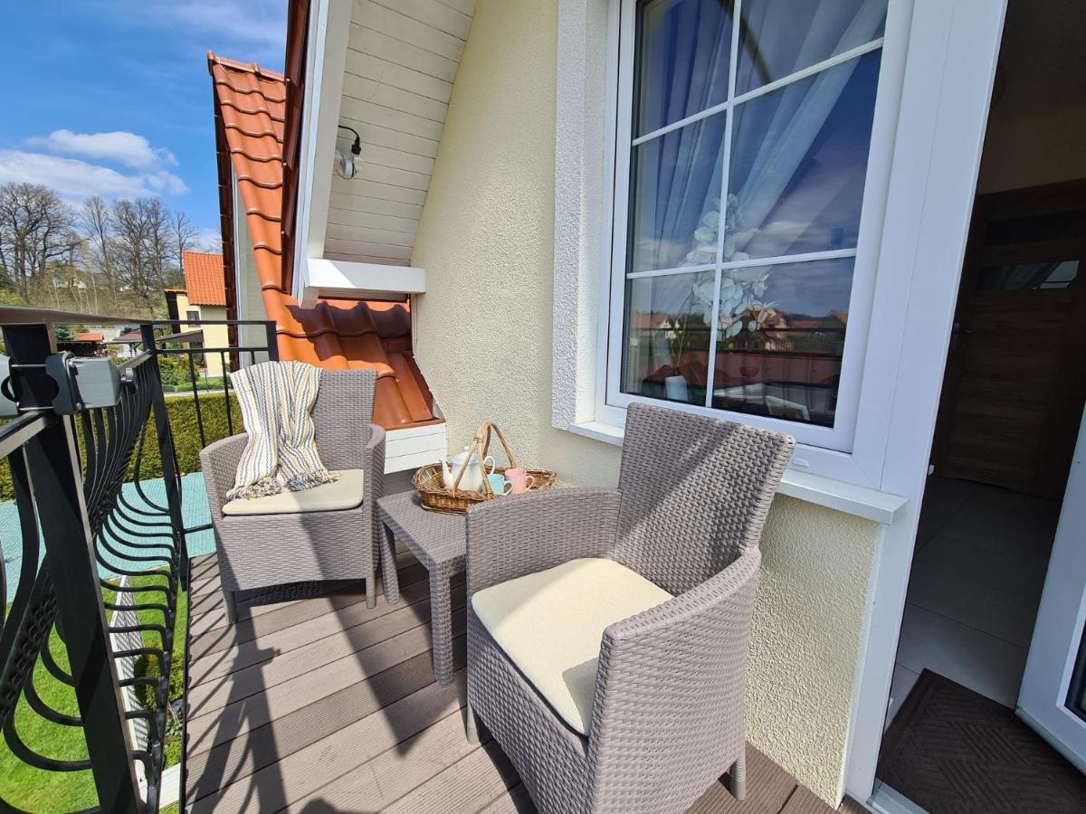 Apartamenty "La Villa" Z Klimatyzacja, Ogrodem, Parkingiem, Blisko Centrum Kudowa-Zdrój Esterno foto